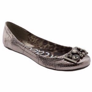 Sam Edelman 11M Caper Pewter Jeweled Snake…